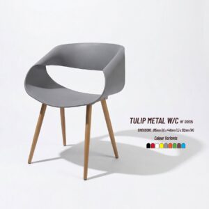 TULIP METAL W/C HF 00015